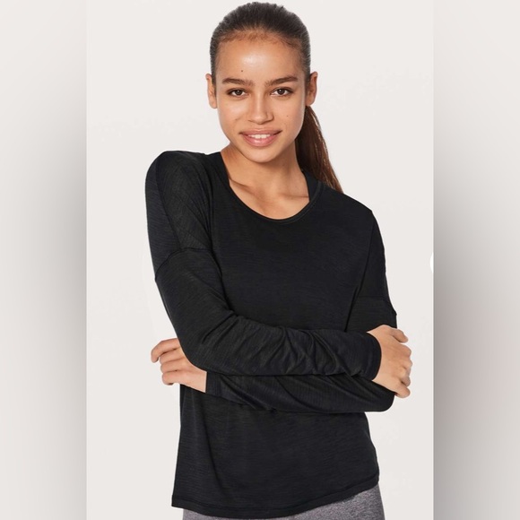 Lululemon Get Set Long Sleeve
Heathered Black / Black - Picture 3 of 9